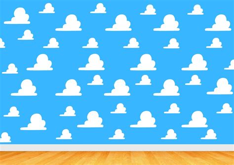 Toy Story Clouds Pattern, SVG, Cartoon Cloud Silhouette, Kids Cloud ...