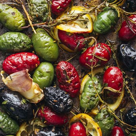 How To Make Roasted Olives With Lemon Garlic And Herbs Best Roasted