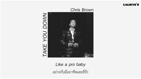 แปลไทยTake You Down Chris Brown 18 YouTube