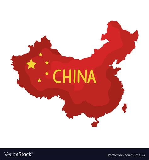 Map china icon Royalty Free Vector Image - VectorStock