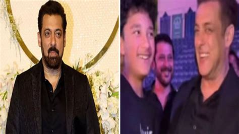 Salman Khan Meets Sanjay Dutt S Son Shahraan In Dubai Duo Flashes