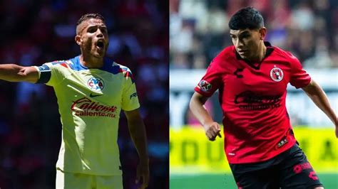 Liga Mx Horario Y D Nde Ver Partido Am Rica Vs Tijuana Jornada