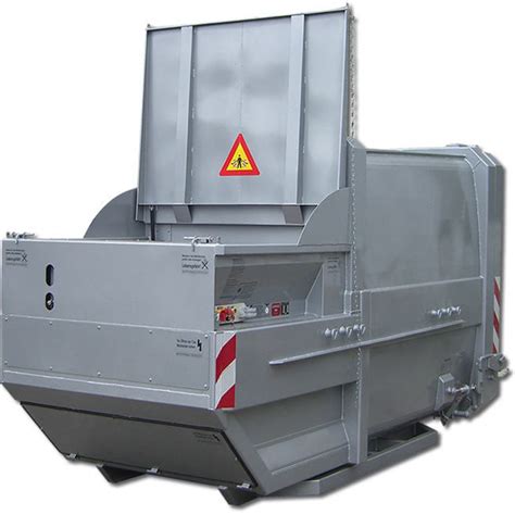 Mobile Waste Compactor Reducer X4 Beringer Gmbh Hydraulic Modular