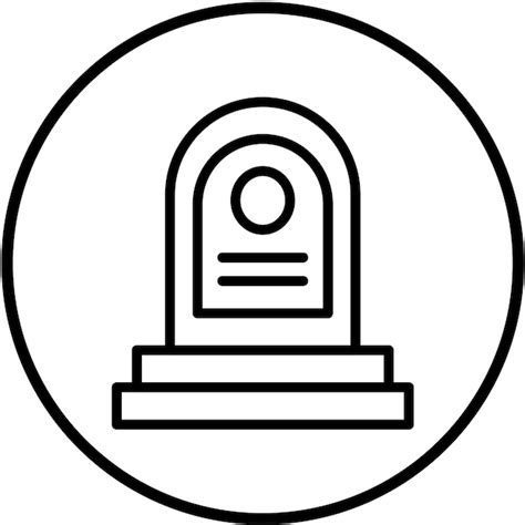 Premium Vector Vector Design Grave Icon Style