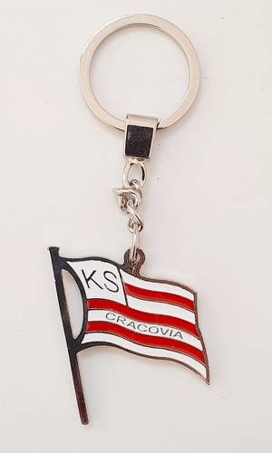 Ks Cracovia Crest Keyring Official Product Keyrings