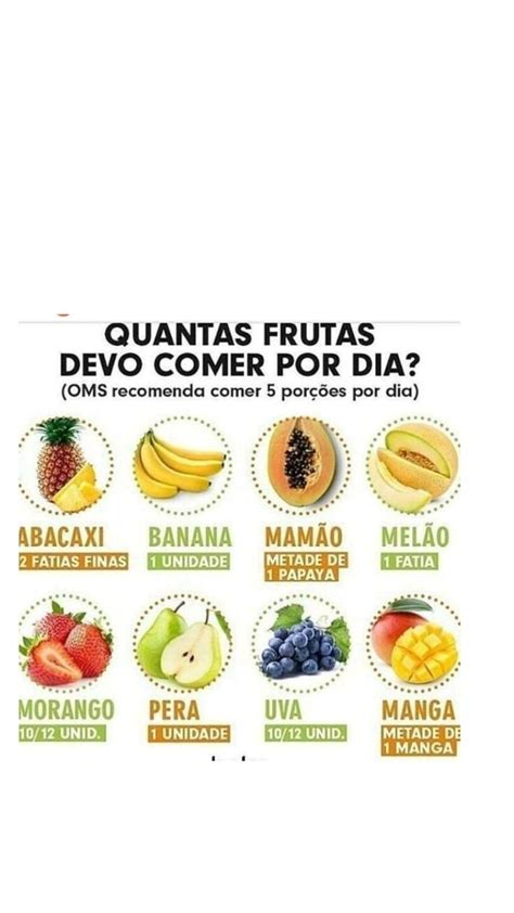 quantas frutas devo comer por dia essa e mais 2 dicas pra você levar