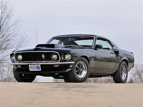 Black Car Mustang Ford Black Smoke Backgraund HD Wallpaper