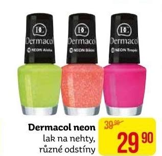 Lak Na Nehty Neon Dermacol V Akci Teta Drogerie Od 3 5 2018