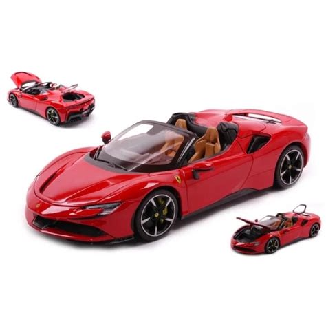 Bu Ro Ferrari Sf Stradale Hybrid Spider Red Metallic