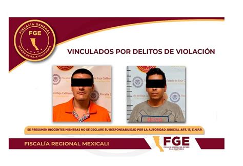 Vinculan A Proceso A Dos Sujetos Acusados De Violación