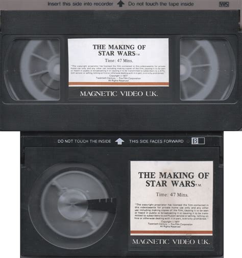 Star Wars 1979 – Star War VHS History