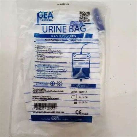 Jual Urine Bag Gea Kantong Kencing Gea Steril Ml Shopee Indonesia