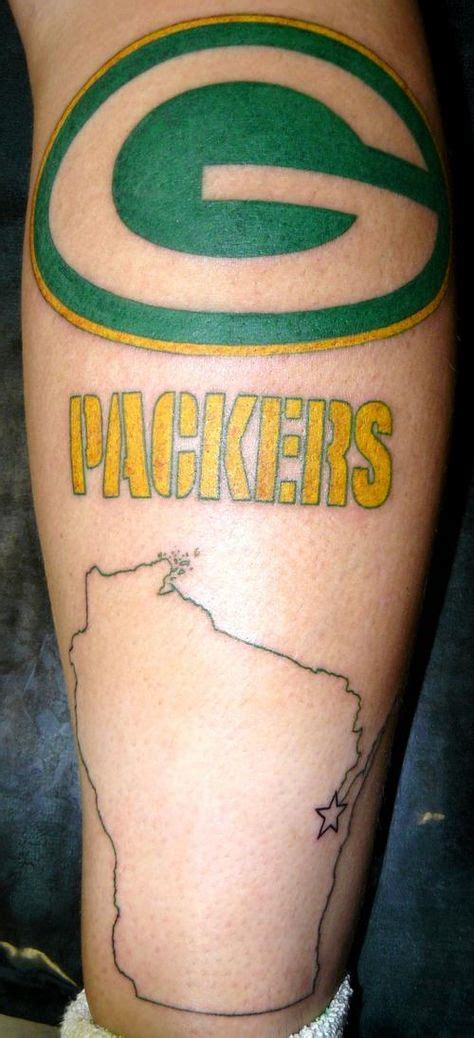 20 Green Bay Packers Tattoo's ideas | green bay packers tattoo, green ...