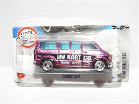 HOT WHEELS DODGE VAN SUPER TREASURE HUNT STH Gebraucht In Reinach
