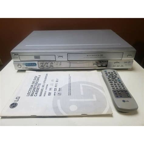 Combine Lg Dvs Lecteur Dvd Magnetoscope Enregistreur Vhs Cassette