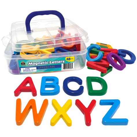 Magnetic Letters Uppercase Tcr77579 Teacher Created Resources