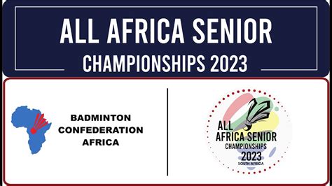 All Africa Senior Championships 2023 R16 Tv Court Youtube