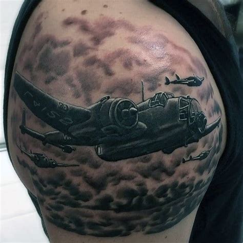 70 WW2 Tattoos For Men - Memorial Military Ink Design Ideas