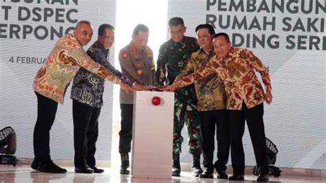 Pj Bupati Tangerang Hadiri Ground Breaking RS DSPEC Gading Serpong