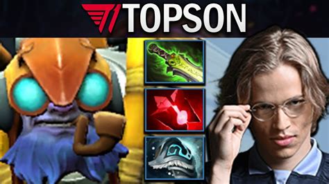 Tinker Dota 2 Gameplay T1 Topson With Ethereal And Shivas Guard Dota2