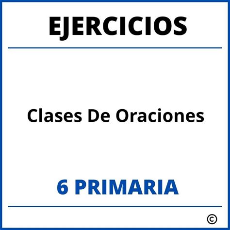 Ejercicios Analisis Sintactico Oraciones Simples Primaria Pdf