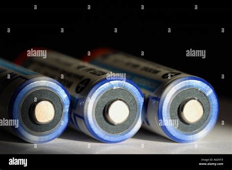 Aa Size Batteries Stock Photo Alamy