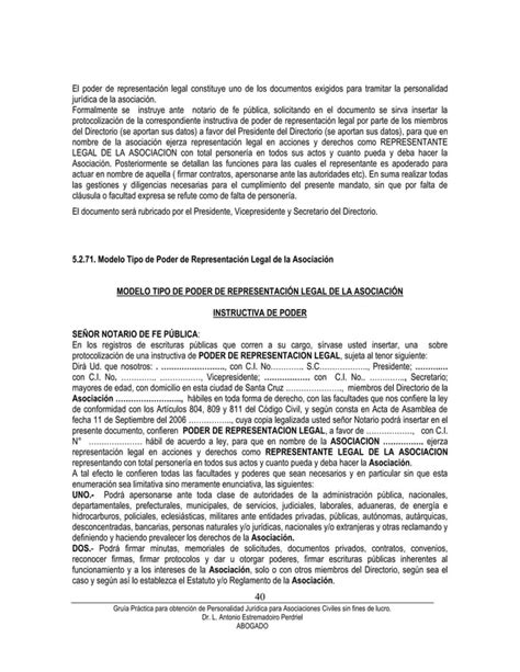 Guía Práctica Para Obtención De Personería Jurídica Planta C1