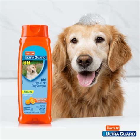 Hartz Ultra Guard Fresh Citrus Scented Rid Flea And Tick Dog Shampoo 18