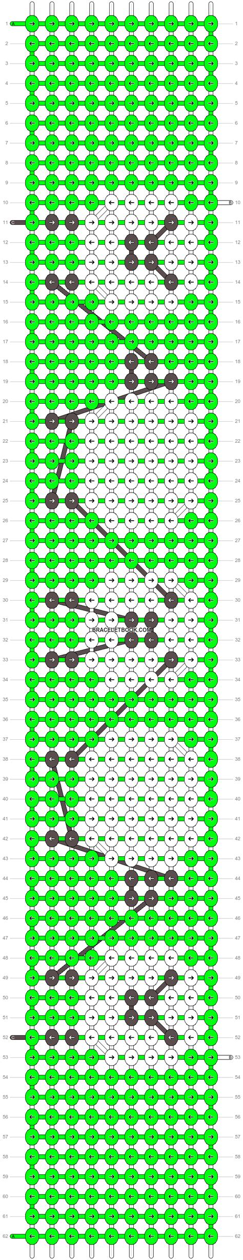 Alpha Pattern 27079 BraceletBook