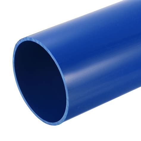 Pvc Rigid Round Pipe Mm Inch Id Mm Od Mm Blue High Impact