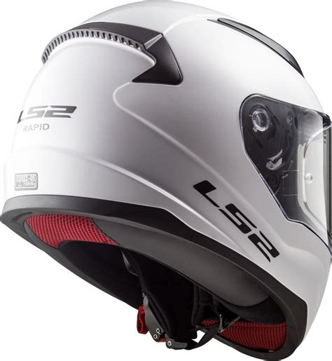 Casco Integral Moto Ls Rapid Solid Blanco Ff Tienda Moto Rider M Xico