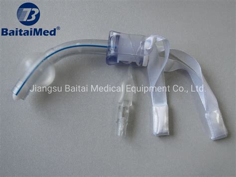 Disposable PVC Tracheostomy Tube With Without Cuff China Tracheostomy