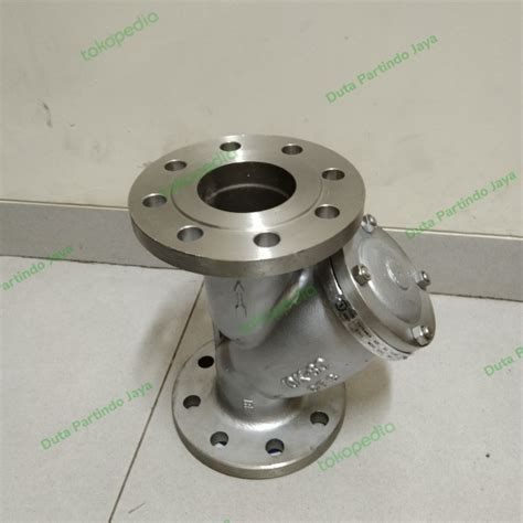 Jual Saringan Y Strainer Stainless Ss Flange Jis K Inchi Dn