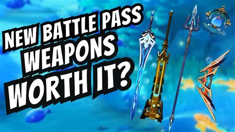 Are The New 4 0 Battle Pass Weapons GOOD Genshin Impact BP Gnostic