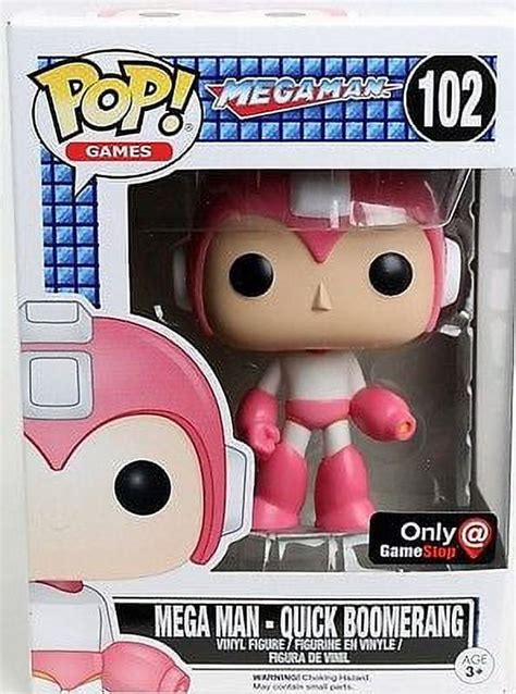 Funko Pop Games Mega Man Vinyl Figure Quick Boomerang Walmart