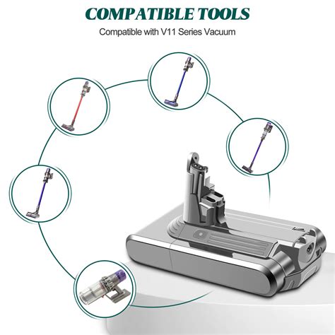 V11 Battery Replacement for Dyson SV14 V11 Absolute Complete Fluffy ...