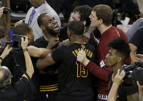 James And Cavaliers Win Thrilling Nba Finals Game 7 93 89 Mpr News