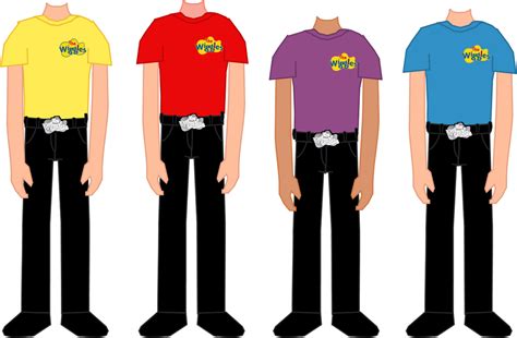 The Og Wiggles Outfits 1997 2001 Artwork Shor By Trevorhines On