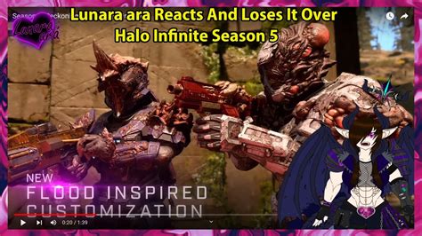 Lunara Ara Reacts And Loses It Over Halo Infinite Season Youtube