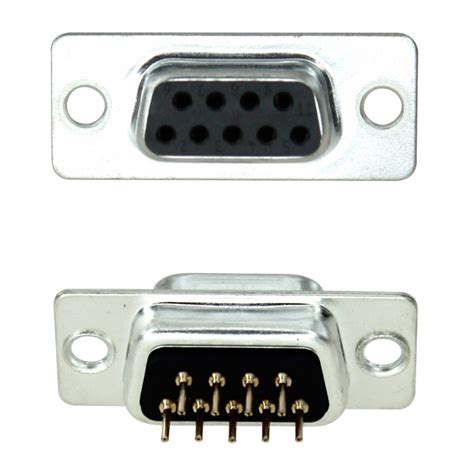 Db Female Connector Pcb Mount Straight