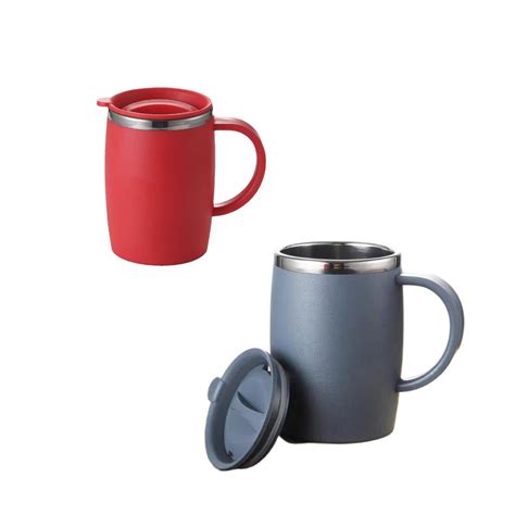 Uanit 17 Oz Insulated Coffee Mug with Lid Stainless Steel Coffee Cup