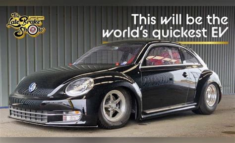 Este Volkswagen Beetle alcanza hasta absurdos 6.500 hp de poder