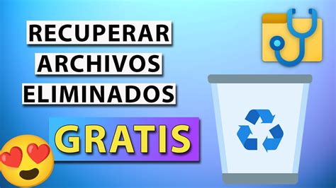 Como Recuperar Archivos Borrados De Tu Pc Gratis Y F Cil Youtube