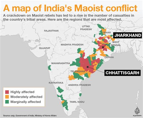 Indias Maoist Rebels An Explainer Conflict Al Jazeera