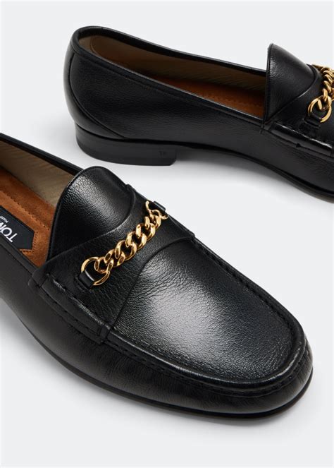 Tom Ford Chain loafers for Men - Black in KSA | Level Shoes