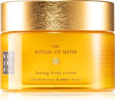 Rituals The Ritual Of Mehr Crema Corporal Nutritiva Notino Es