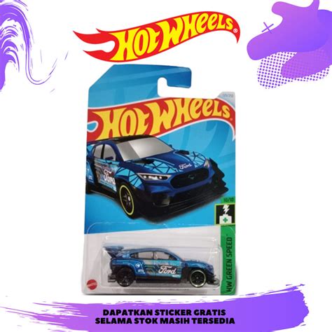 Hot Wheels TH Reg Ford Mustang Mach E Blue Tampo Ford Shopee Malaysia