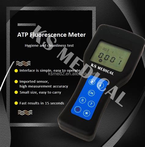 Ksa 02 Hot Selling Portable Atp Bacteria Fluorescence Meter Detector