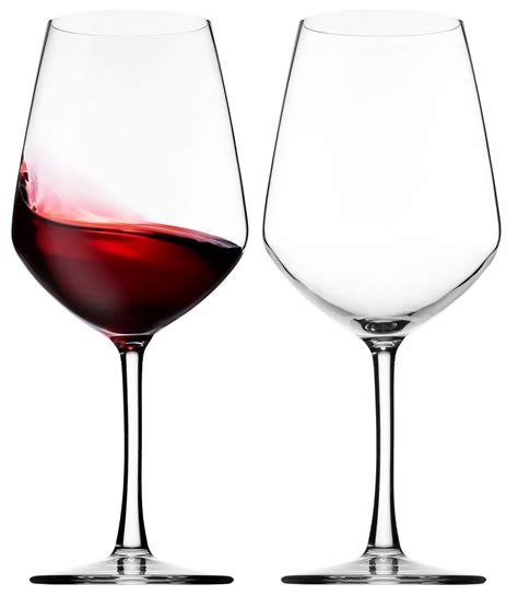 Lefonte Wine Glasses Italian Red Wine Glasses Set 18oz Clear Wine