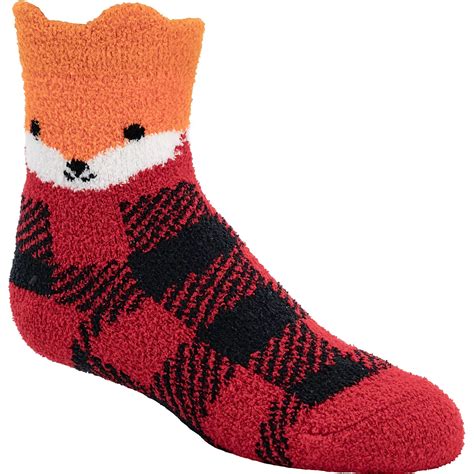 Magellan Youth Buffalo Check Fox Socks Academy